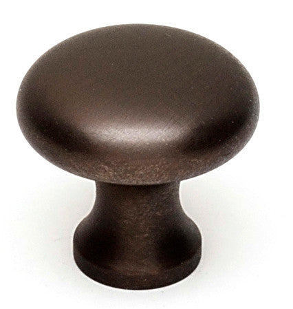 Alno A814-34-CHBRZ: 3/4" Traditional Round Cabinet Knob - Chocolate Bronze