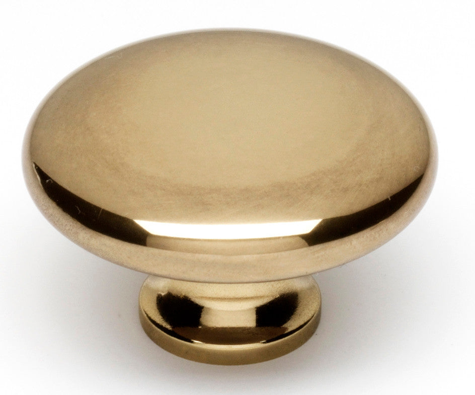 Alno A814-45-PA: 1-3/4" Traditional Round Cabinet Knob - Polished Antique