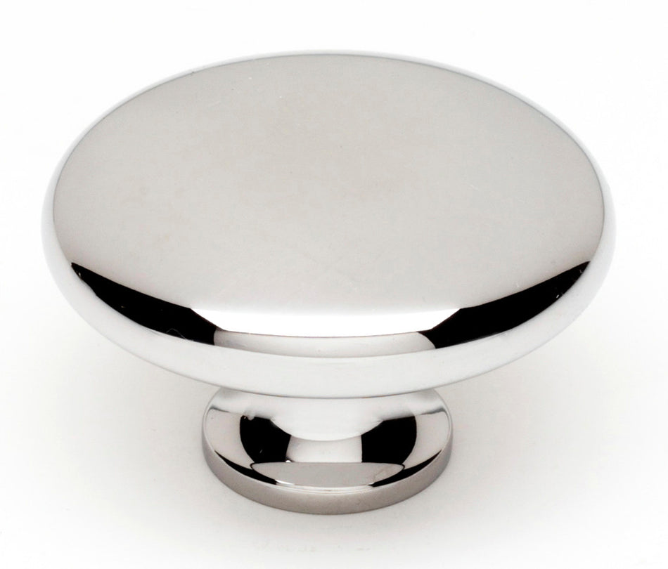 Alno A814-45-PC: 1-3/4" Traditional Round Cabinet Knob - Polished Chrome