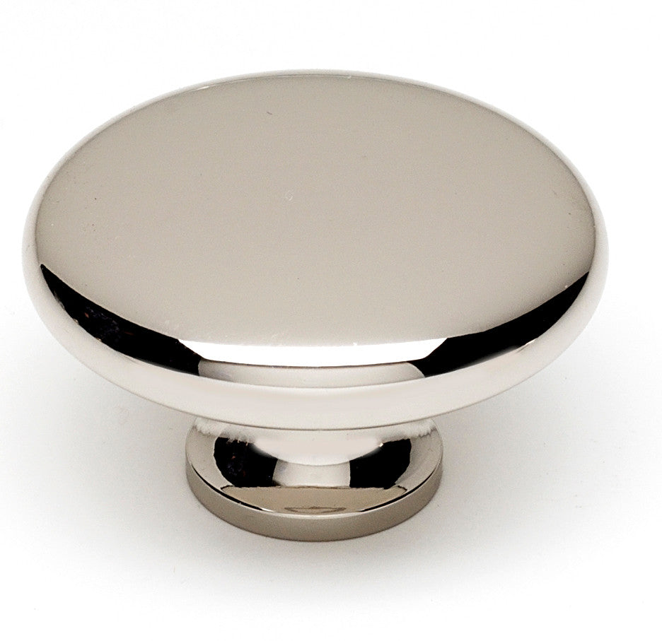 Alno A814-45-PN: 1-3/4" Traditional Round Cabinet Knob - Polished Nickel