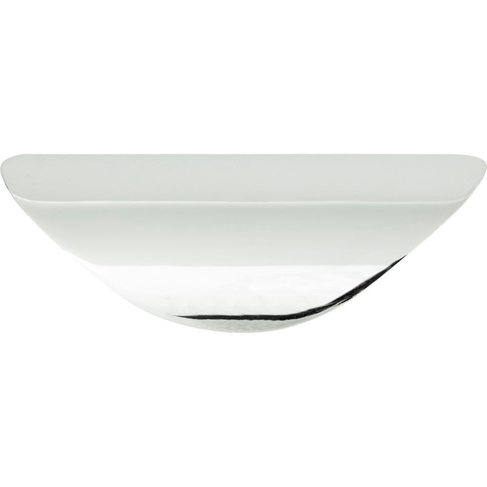 Atlas A814-CH: 1-1/4" cc Successi Solara Cup Cabinet Pull - Polished Chrome