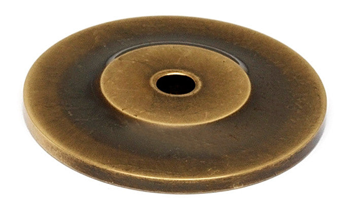 Alno A815-14P-AEM: 1-1/4" Traditional Round Backplate - Antique English Matte