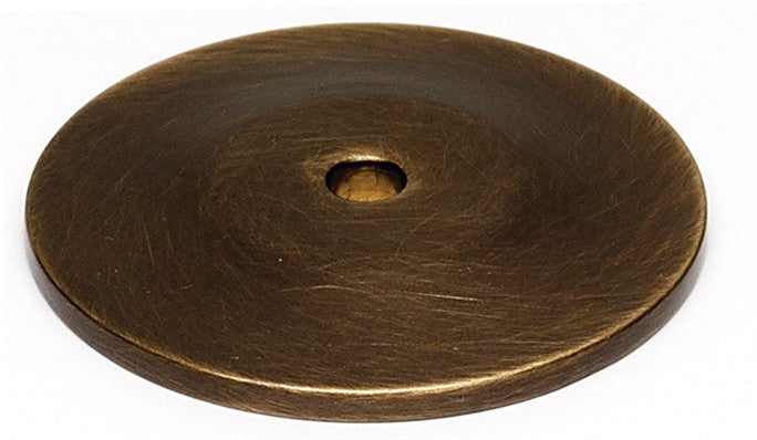 Alno A815-14P-AE: 1-1/4" Traditional Round Backplate - Antique English