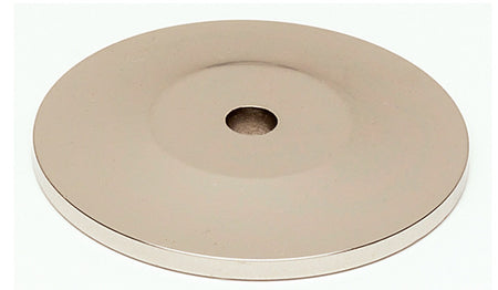 Alno A815-14P-PN: 1-1/4" Traditional Round Backplate - Polished Nickel