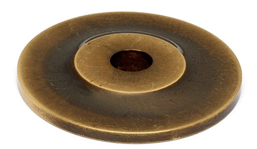 Alno A815-1P-AEM: 1" Traditional Round Backplate - Antique English Matte