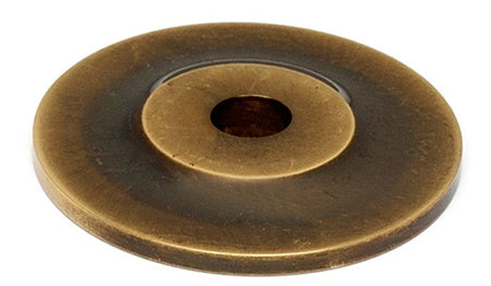 Alno A815-1P-AEM: 1" Traditional Round Backplate - Antique English Matte