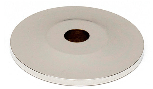 Alno A815-1P-PC: 1" Traditional Round Backplate - Polished Chrome