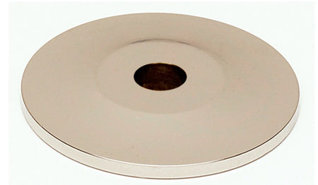 Alno A815-1P-PN: 1" Traditional Round Backplate - Polished Nickel