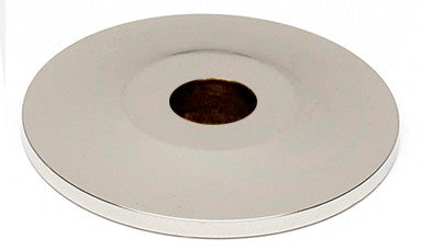 Alno A815-34P-PC: 3/4" Traditional Round Backplate - Polished Chrome