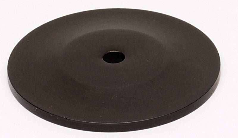 Alno A815-38P-CHBRZ: 1-1/2" Traditional Round Backplate - Chocolate Bronze