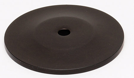Alno A815-38P-CHBRZ: 1-1/2" Traditional Round Backplate - Chocolate Bronze