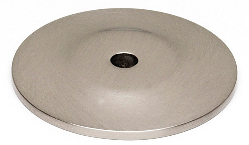 Alno A815-38P-SN: 1-1/2" Traditional Round Backplate - Satin Nickel