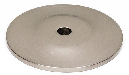 Alno A815-38P-SN: 1-1/2" Traditional Round Backplate - Satin Nickel