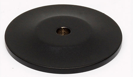 Alno A815-45P-MB: 1-3/4" Traditional Round Backplate - Matte Black