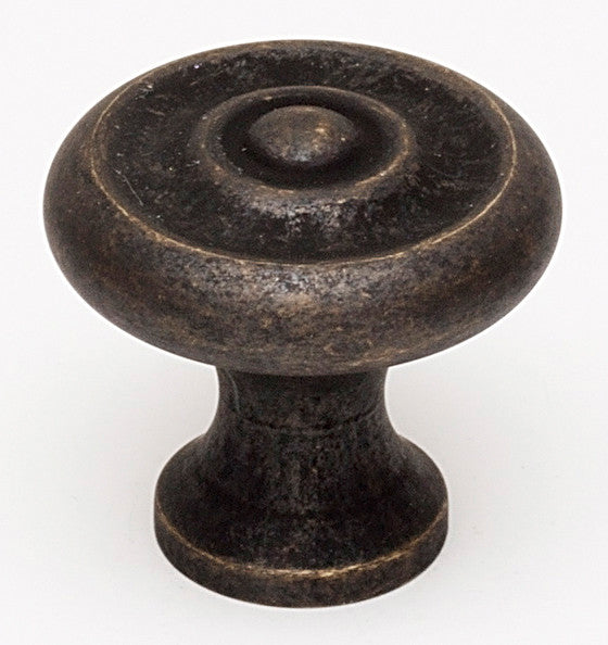 Alno A817-1-BARC: 1" Traditional Cabinet Knob - Barcelona