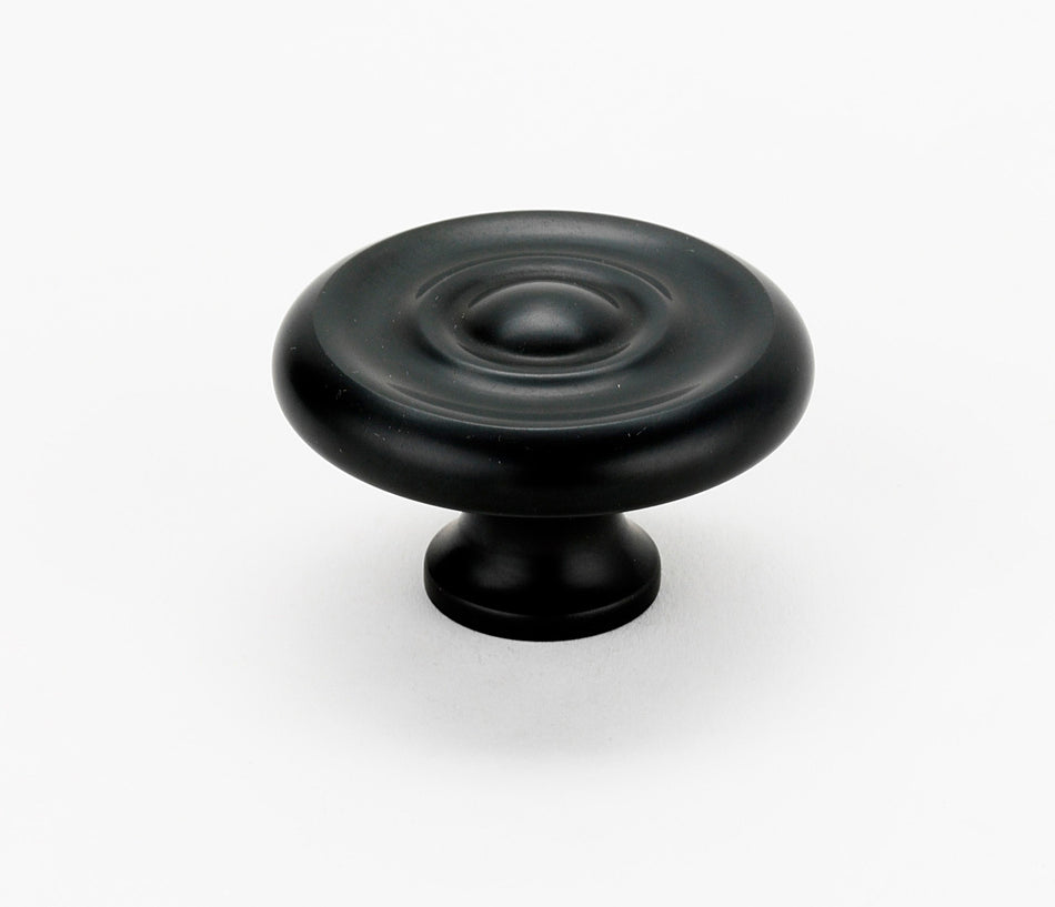 Alno A817-14-BRZ: 1-1/4" Traditional Cabinet Knob - Bronze