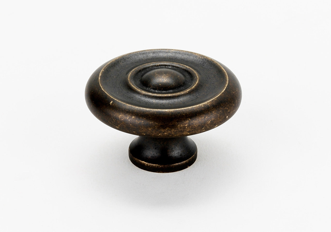 Alno A817-38-BARC: 1-1/2" Traditional Cabinet Knob - Barcelona