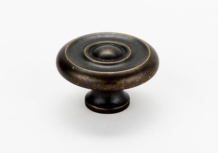Alno A817-38-BARC: 1-1/2" Traditional Cabinet Knob - Barcelona