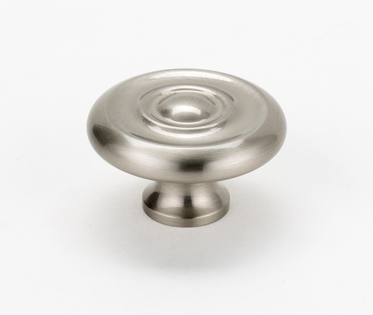 Alno A817-45-SN: 1-3/4" Traditional Cabinet Knob - Satin Nickel