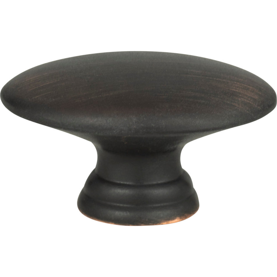 Atlas A817-VB: 1-1/2" Successi Egg Cabinet Knob - Venetian Bronze