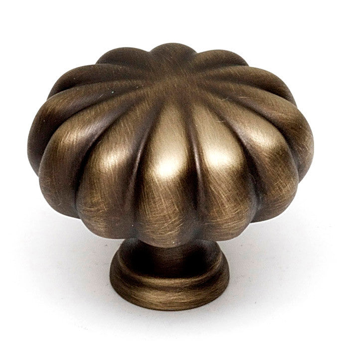 Alno A819-1-AEM: 1" Traditional Cabinet Knob - Antique English Matte