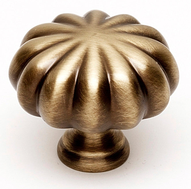 Alno A819-1-AE: 1" Traditional Cabinet Knob - Antique English