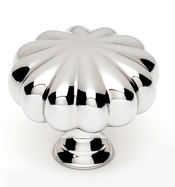 Alno A819-1-PC: 1" Traditional Cabinet Knob - Polished Chrome