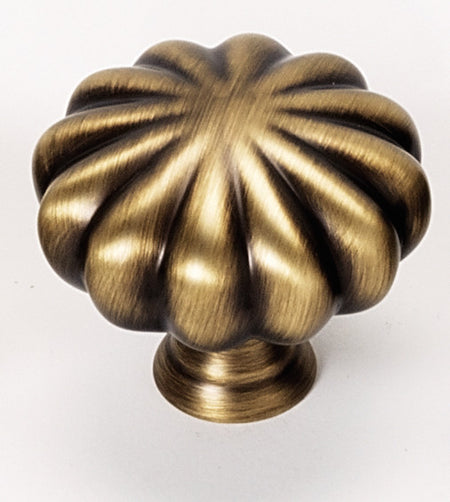 Alno A819-35-AE: 1-1/2" Traditional Cabinet Knob - Antique English