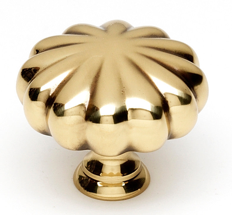 Alno A819-35-PA: 1-1/2" Traditional Cabinet Knob - Polished Antique