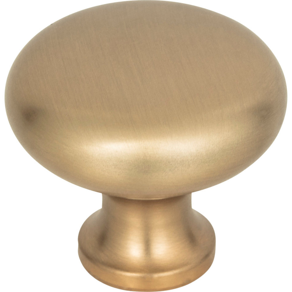 Atlas A819-CM: 1-1/4" Successi Round Cabinet Knob - Champagne