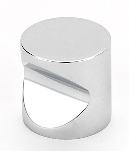 Alno A823-1-PB/NL: 1" Contemporary I Cabinet Knob - Unlacquered Brass