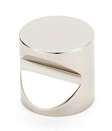Alno A823-34-PN: 3/4" Contemporary I Cabinet Knob - Polished Nickel