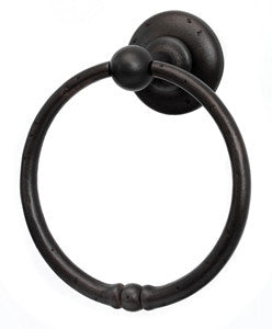 Alno A8240-DKBRZ: 6" Sierra Towel Ring - Dark Bronze