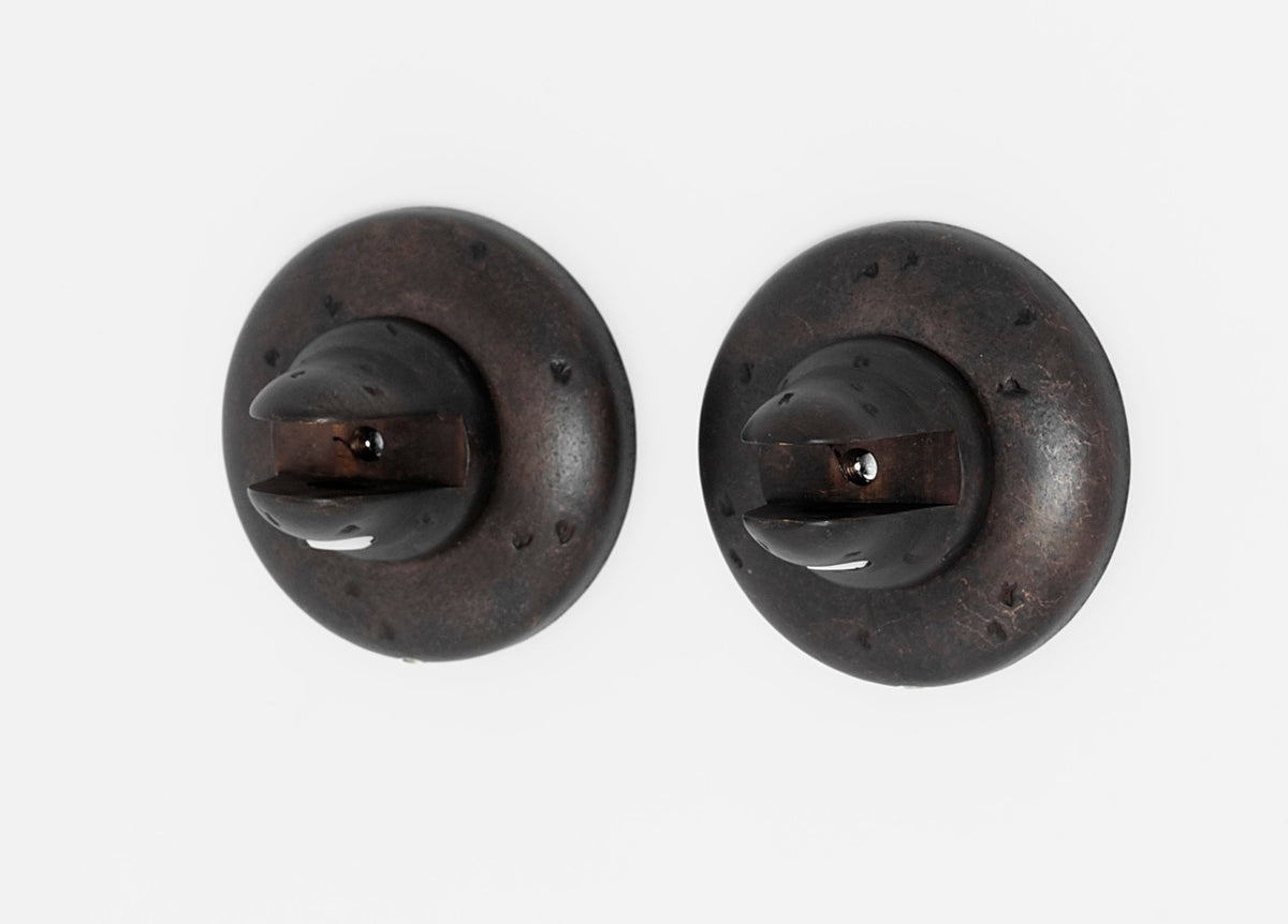 Alno A8250-DKBRZ: Sierra Bath Shelf Mounting Brackets (pair) - Dark Bronze