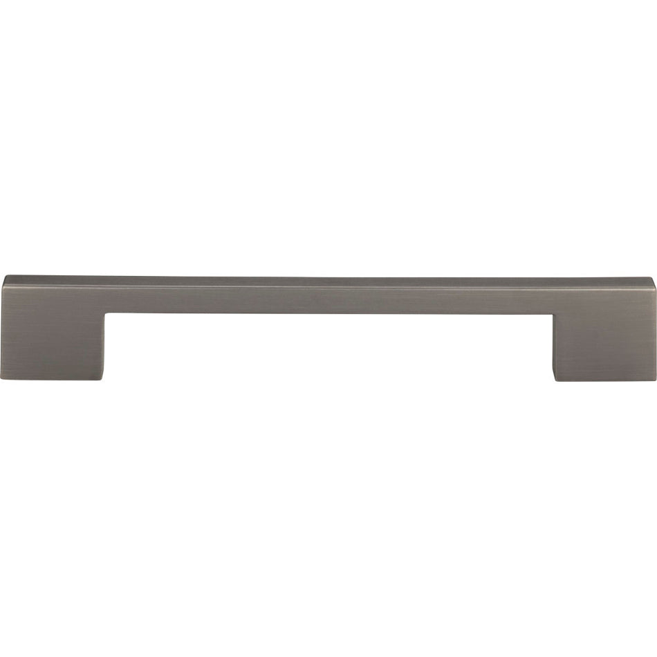 Atlas A826-SL: 7-9/16" cc Thin Square Cabinet Pull - Slate