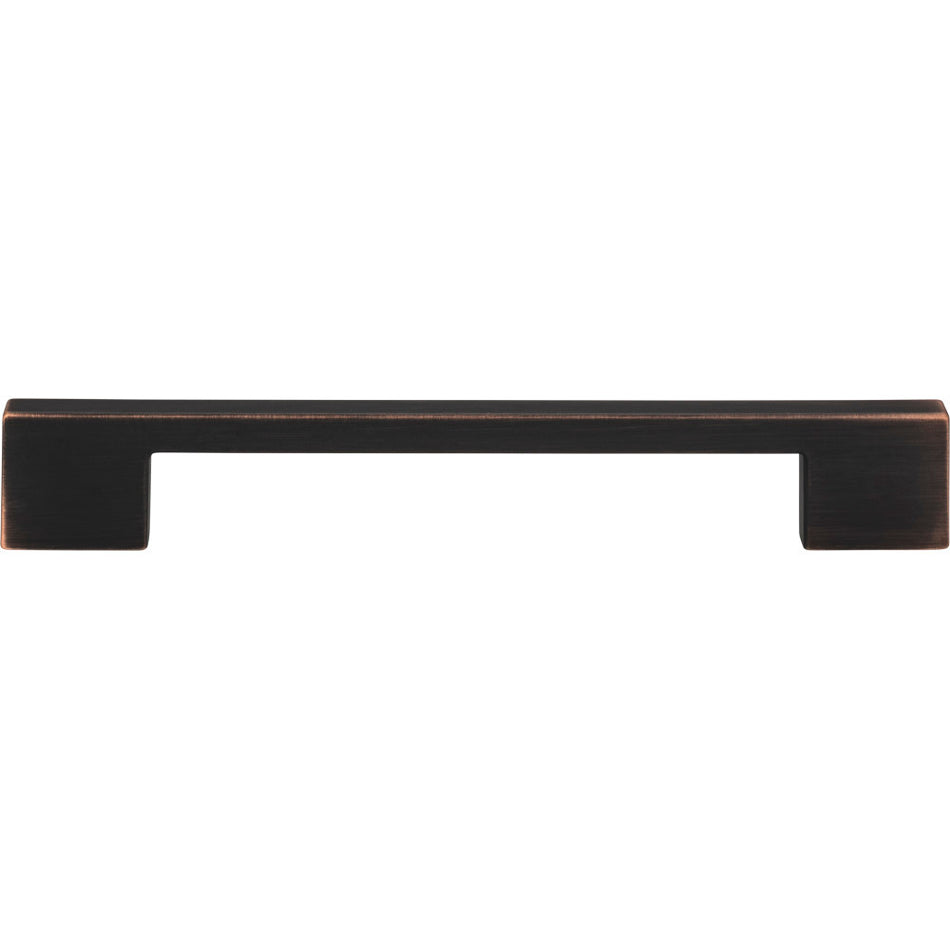 Atlas A826-VB: 7-9/16" cc Thin Square Cabinet Pull - Venetian Bronze
