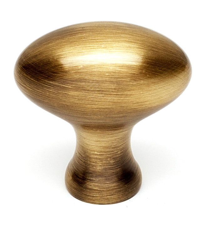 Alno A827-14-AE: 1-1/4" Contemporary Cabinet Knob - Antique English