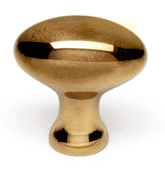 Alno A827-14-PA: 1-1/4" Contemporary Cabinet Knob - Polished Antique
