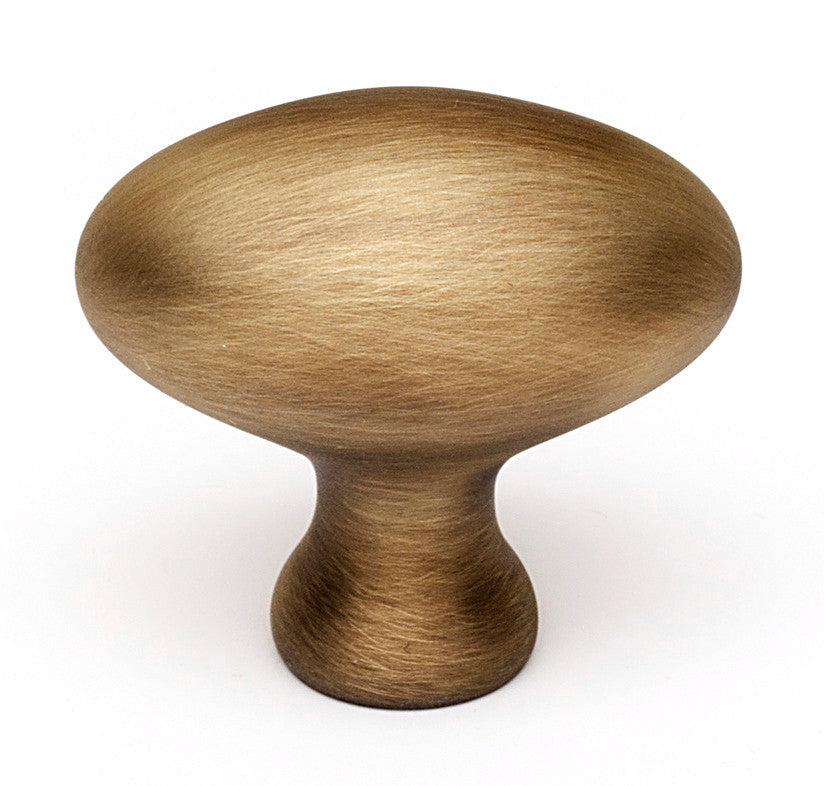Alno A827-35-AEM: 1-3/8" Contemporary Cabinet Knob - Antique English Matte