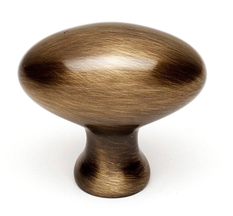 Alno A827-35-AE: 1-3/8" Contemporary Cabinet Knob - Antique English