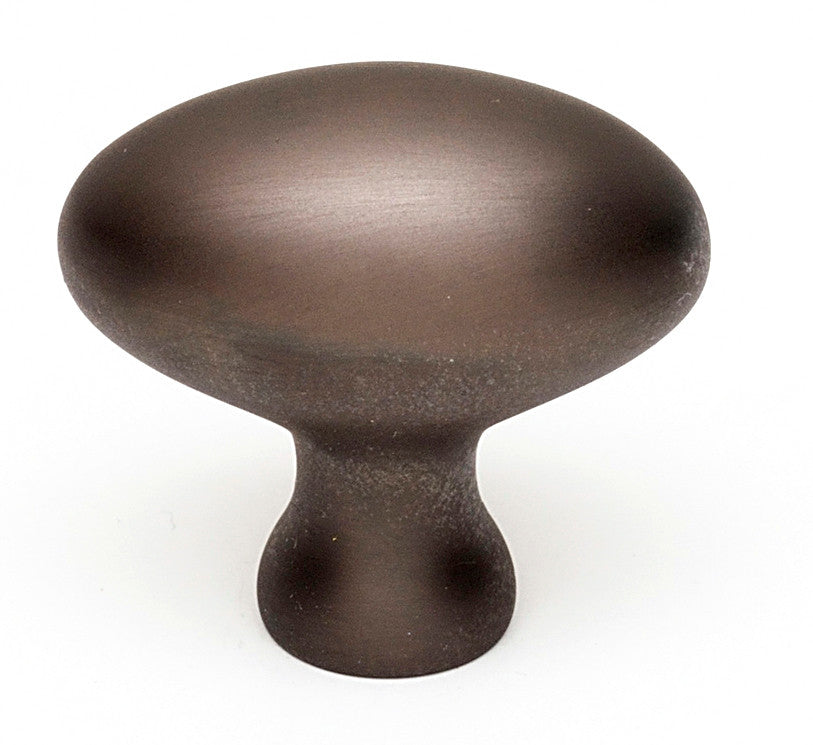 Alno A827-35-CHBRZ: 1-3/8" Contemporary Cabinet Knob - Chocolate Bronze