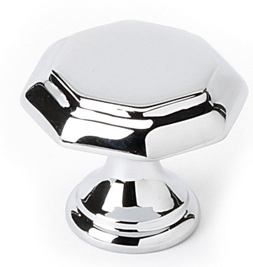 Alno A828-1-PC: 1" Contemporary Cabinet Knob - Polished Chrome