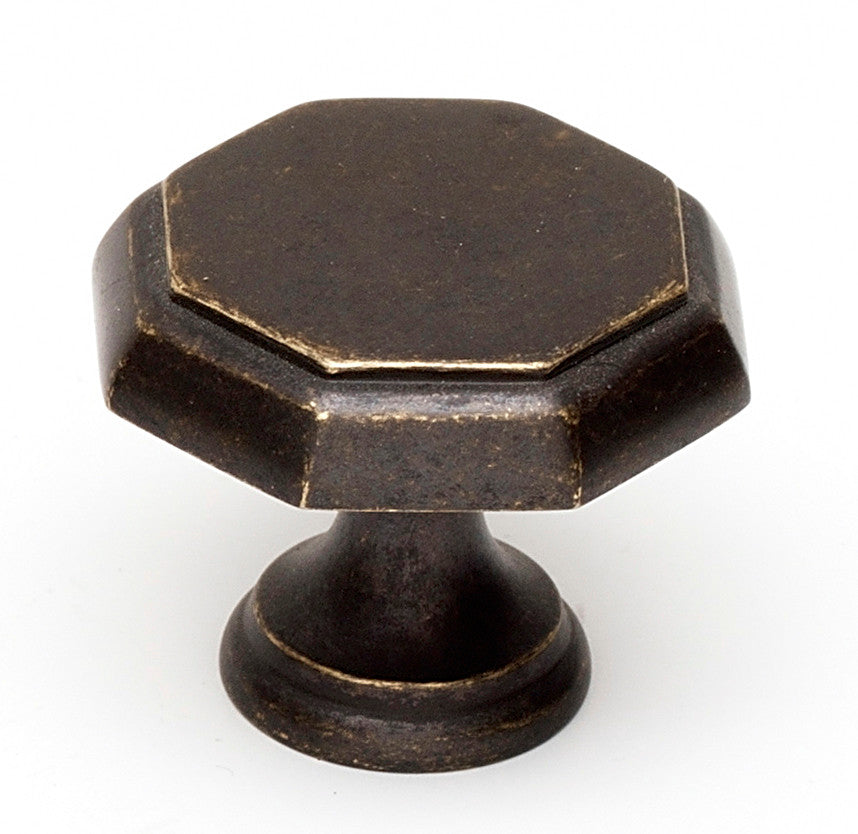 Alno A828-14-BARC: 1-1/4" Contemporary Cabinet Knob - Barcelona
