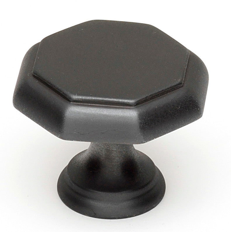 Alno A828-14-BRZ: 1-1/4" Contemporary Cabinet Knob - Bronze