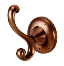 Alno A8299-RSTBRZ: Sierra Double Robe Hook - Rust Bronze