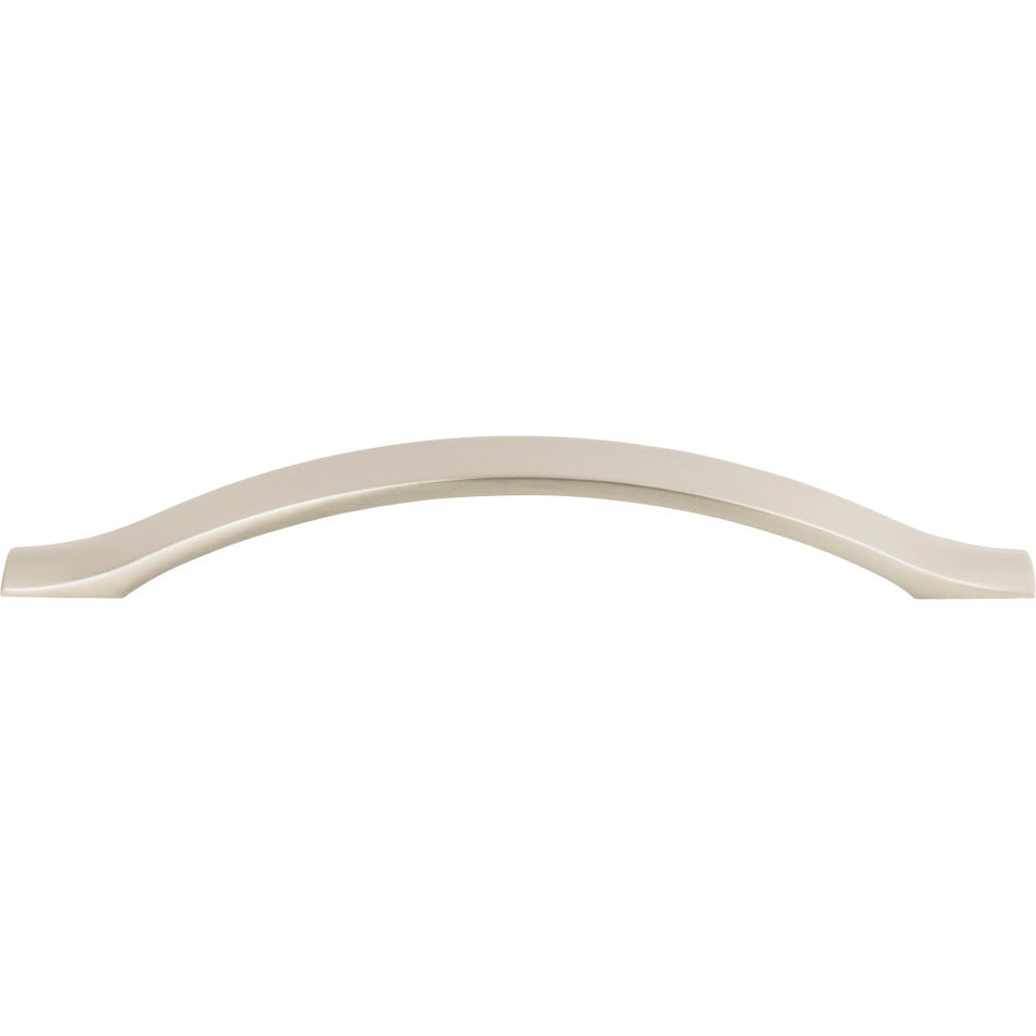 Atlas A830-BN: 6-5/16" cc Successi Low Arch Cabinet Pull - Brushed Nickel