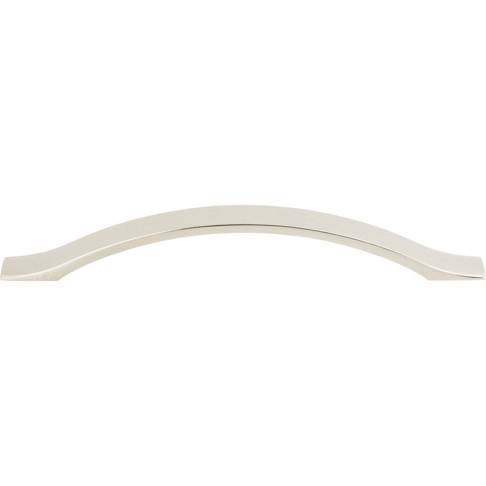 Atlas A830-PN: 6-5/16" cc Successi Low Arch Cabinet Pull - Polished Nickel