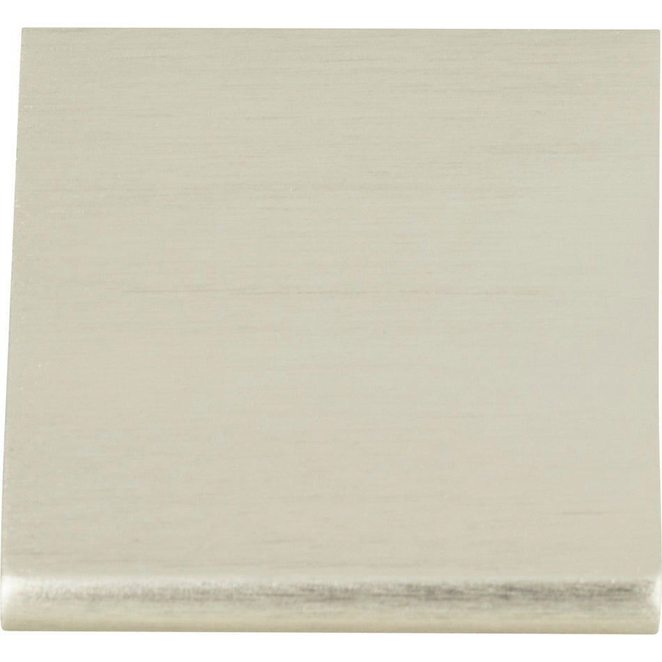 Atlas A831-BN: 1-1/4" cc Edge Pulls Cabinet Pull - Brushed Nickel