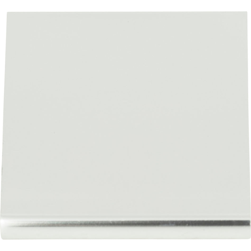 Atlas A831-CH: 1-1/4" cc Edge Pulls Cabinet Pull - Polished Chrome