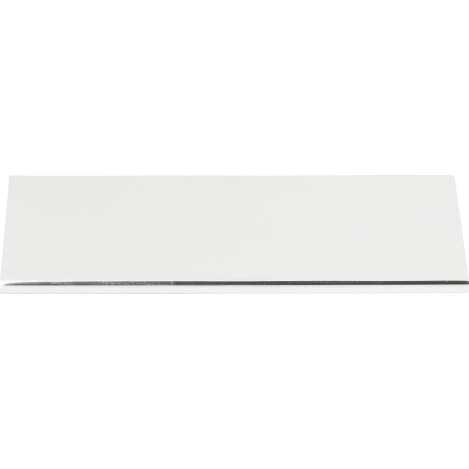 Atlas A832-CH: 4-5/16" cc Edge Pulls Cabinet Pull - Polished Chrome